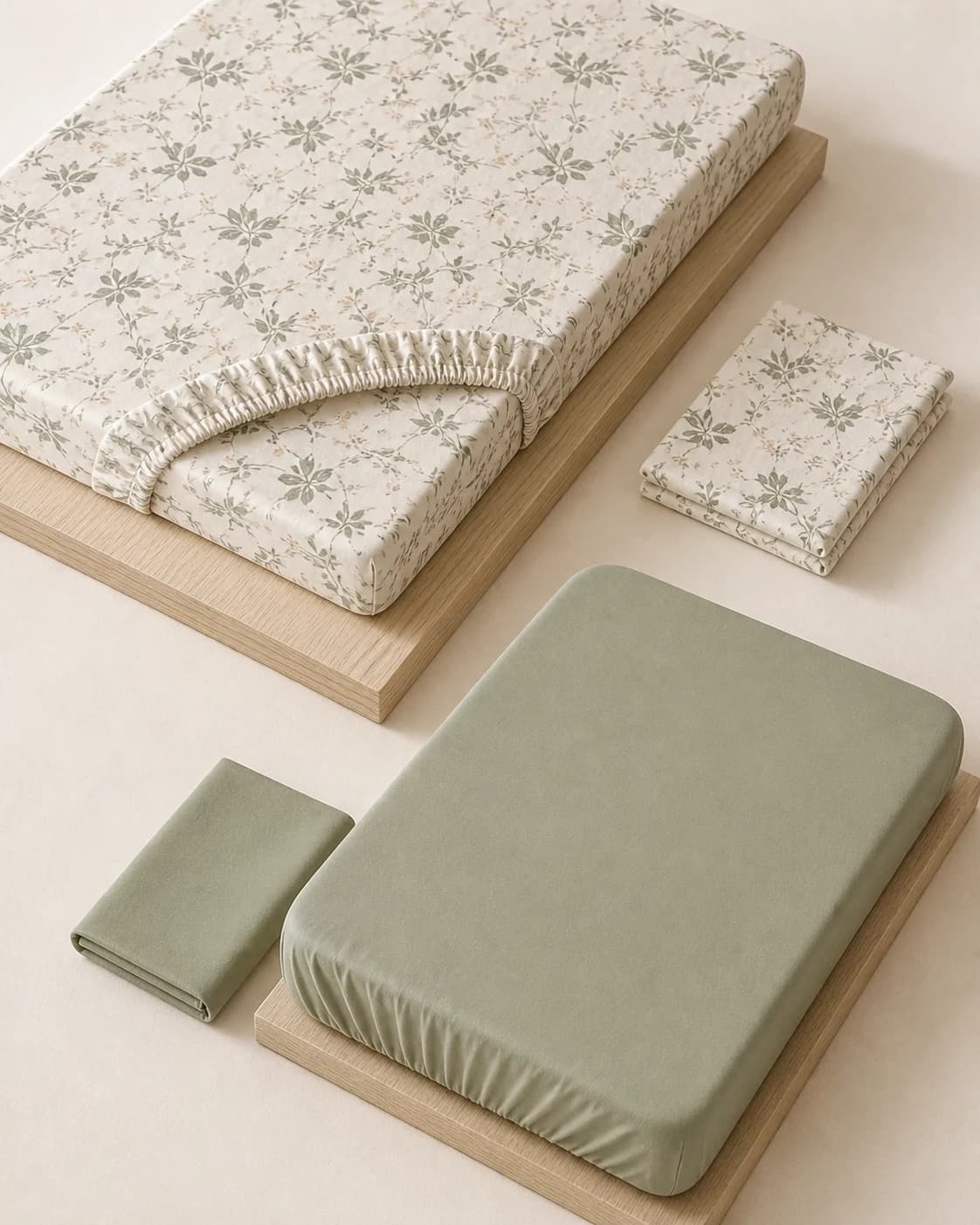 Baby bedding sample construction details